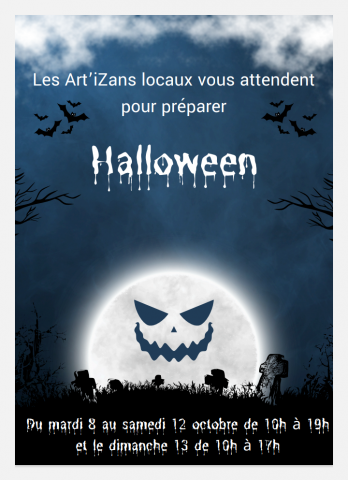 Boutique éphémère d’automne des Art’iZans Locaux - 0