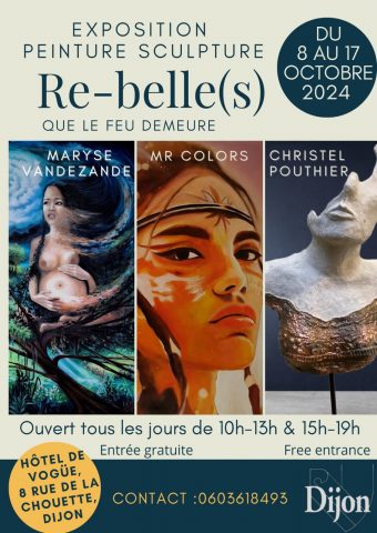 Exposition „Re-belle(s), que le feu demeure „, peinture et sculpture - 0