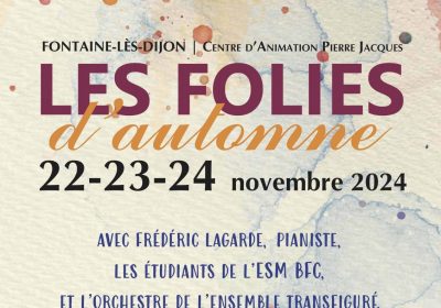 Les Folies d’automne “ Chorégraphies sonores „