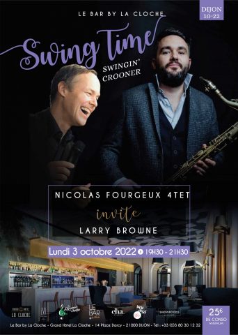 SWING TIME ! Nicolas FOURGEUX 4TET & Larry BROWNE - 0