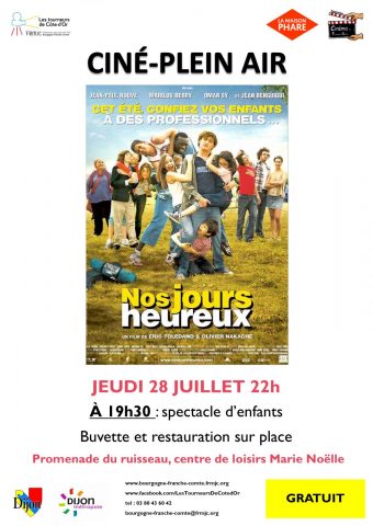 Cinéma en plein-air : „Nos Jours heureux“ - 0