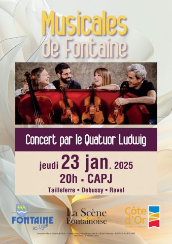 Musicales de Fontaine…avec le Quatuor Ludwig - 0