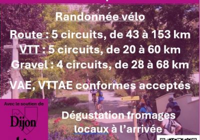 Ralle des vendanges, rando vélo route, vtt, gravel