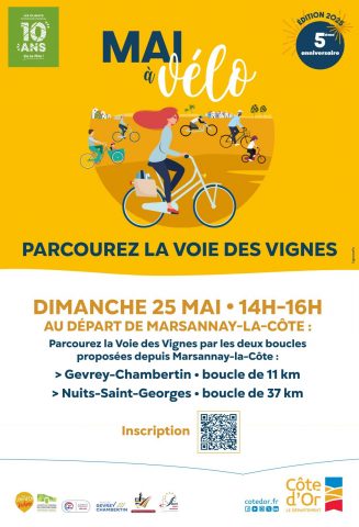 Mai à vélo en Côte-d’Or - 0