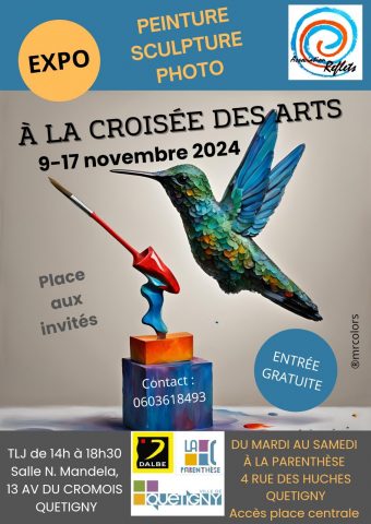 Exposition peinture sculpture photo „A la croisée des arts“ - 0