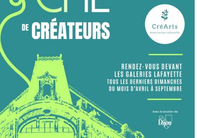 Marché artisanal CREARTS à Dijon 25 mai