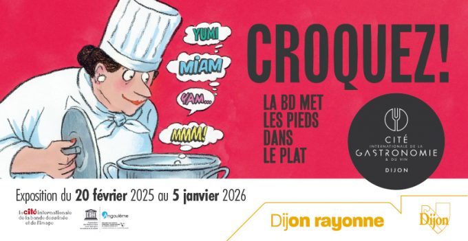 Exposition : Croquez ! La BD met les pieds dans le plat - 0