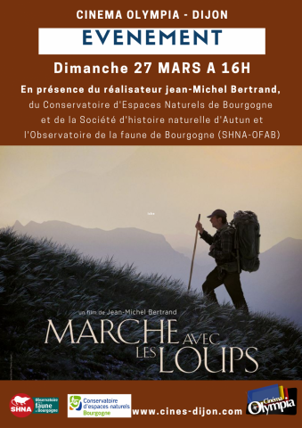 Ciné-débat : Marche avec les Loups de Jean-Michel Bertrand - 0