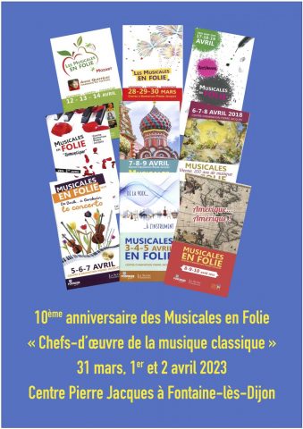 Musicales en Folie  10ème anniversaire  „Les chefs d’œuvre de la musique classique“ - 0