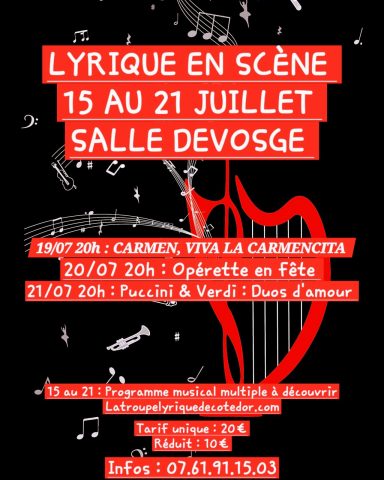 Festival lyrique – Lyrique en scène - 0