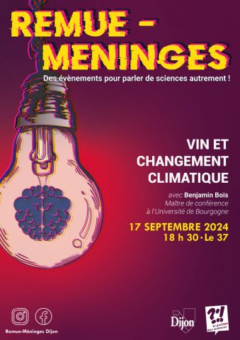 [Remue-Méninges] Afterwork scientifique : Vin et changement climatique - 0